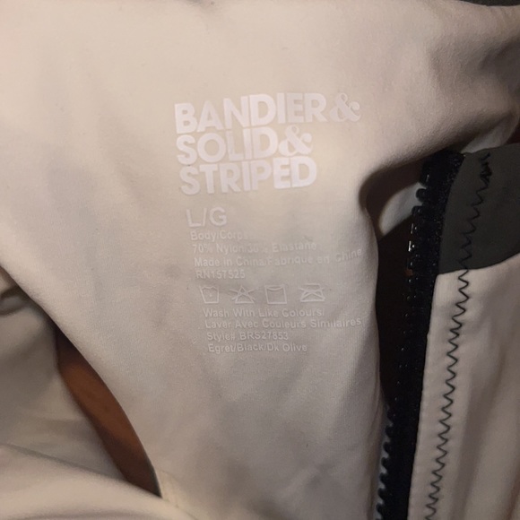 NEW without tags Solid & Stripe Trek High Neck Bra Size L - Picture 3 of 6